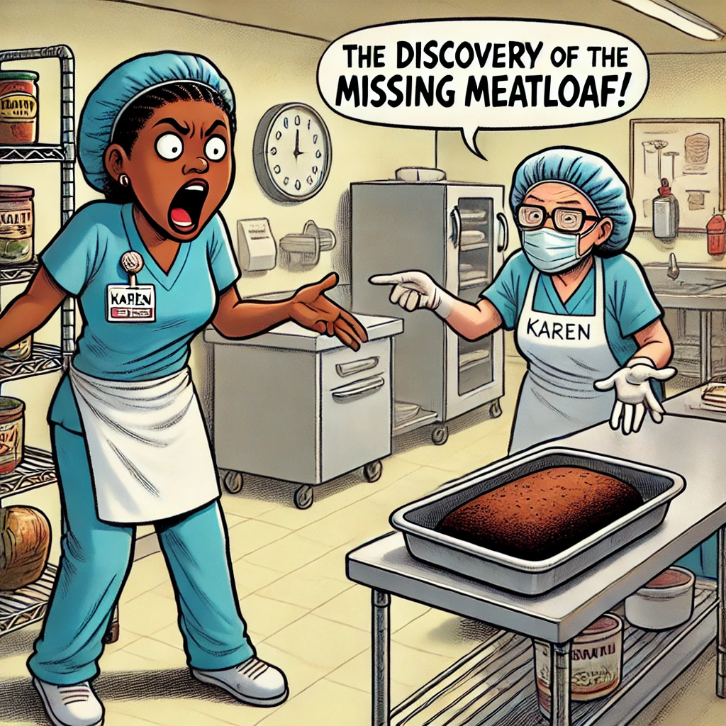 The Mystery of the Missing Meatloaf: Nursing Home Chaos Unleashed