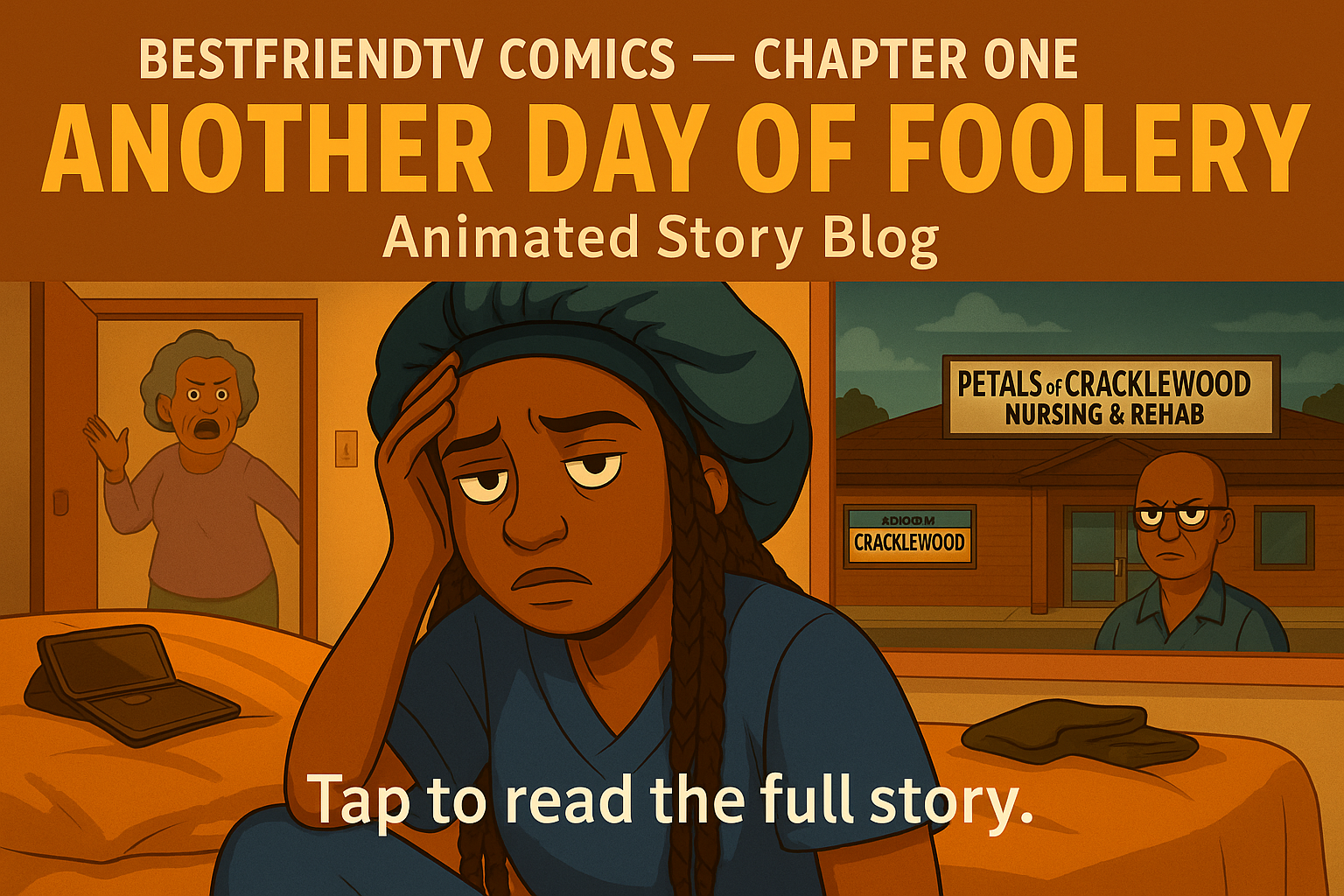 CHAPTER ONE: “WELCOME TO ANOTHER DAY OF BULLSHIT”